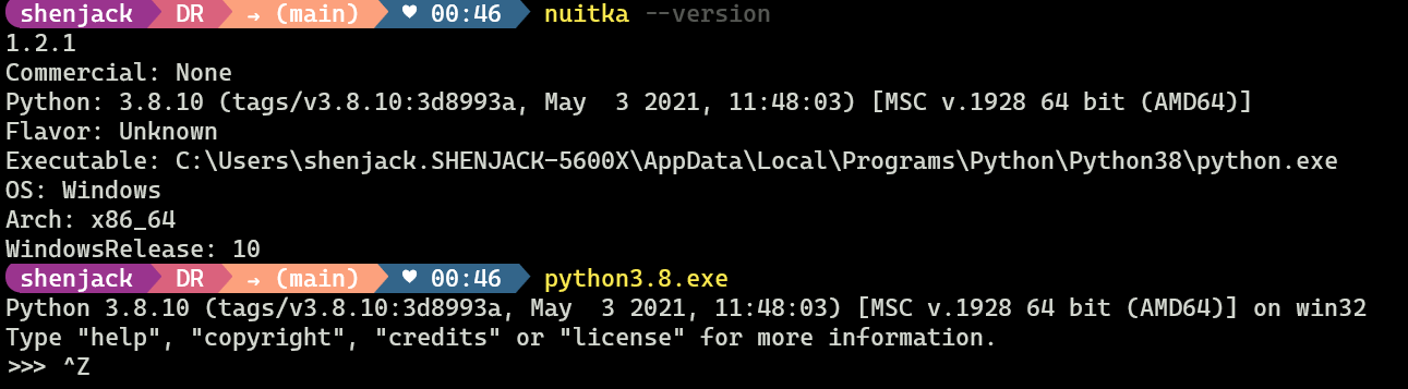 python nuitka