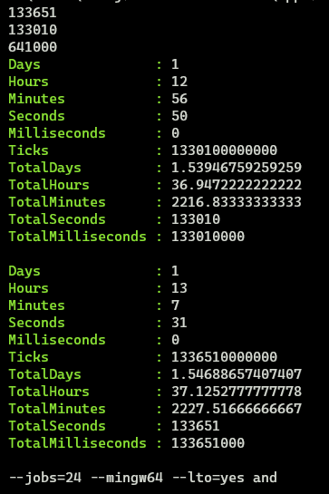 clang mingw lto no ccache